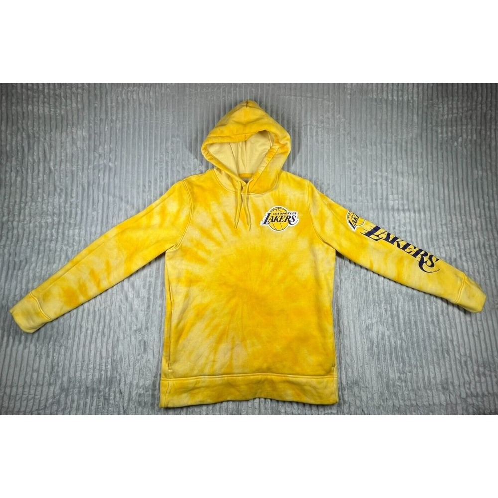Los Angeles Lakers Hollister Pullover Hoodie Sweatshirt Men's M NBA Tie-Dye